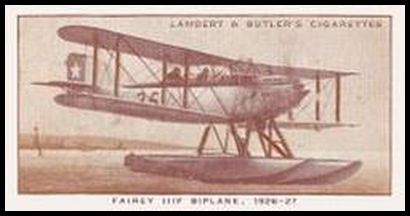 22 Fairey IIIF Biplane, 1926 27
